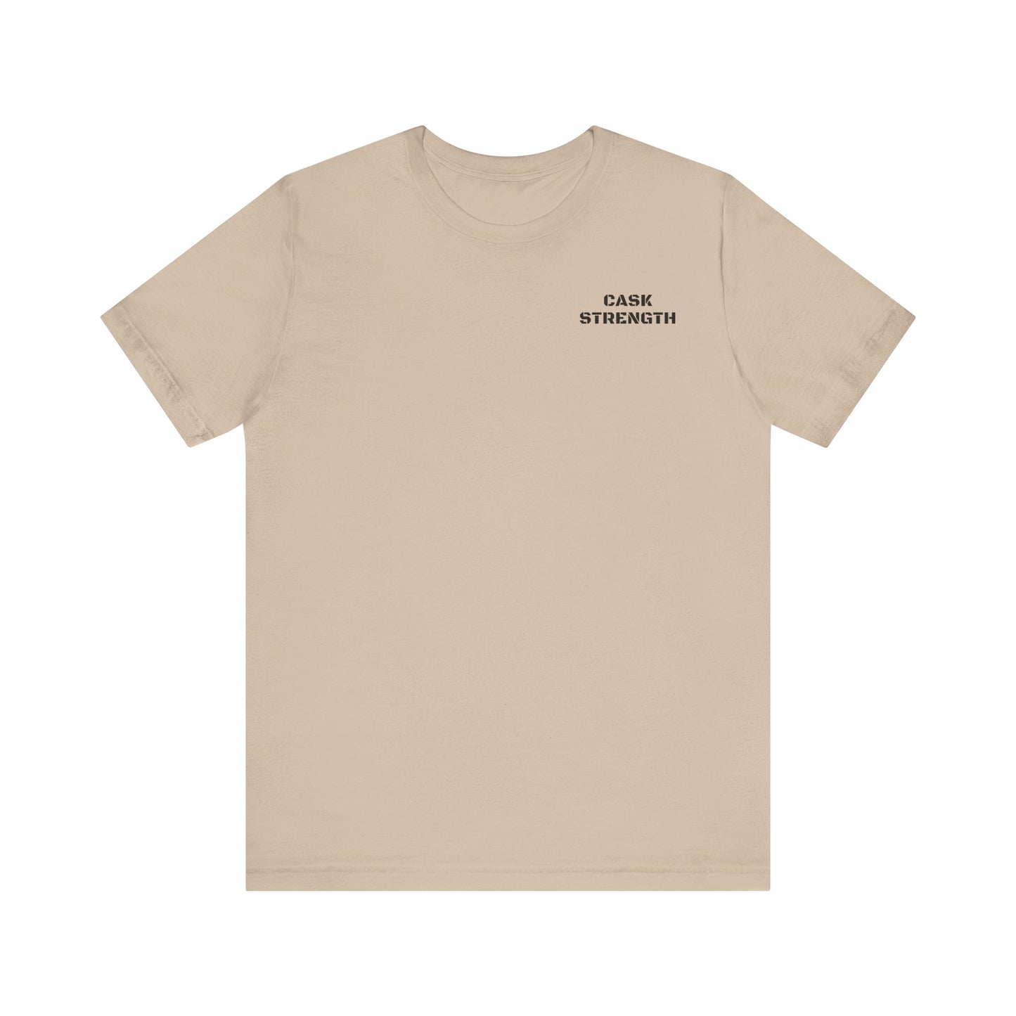 Cask Strength Traditional Tee- Tan