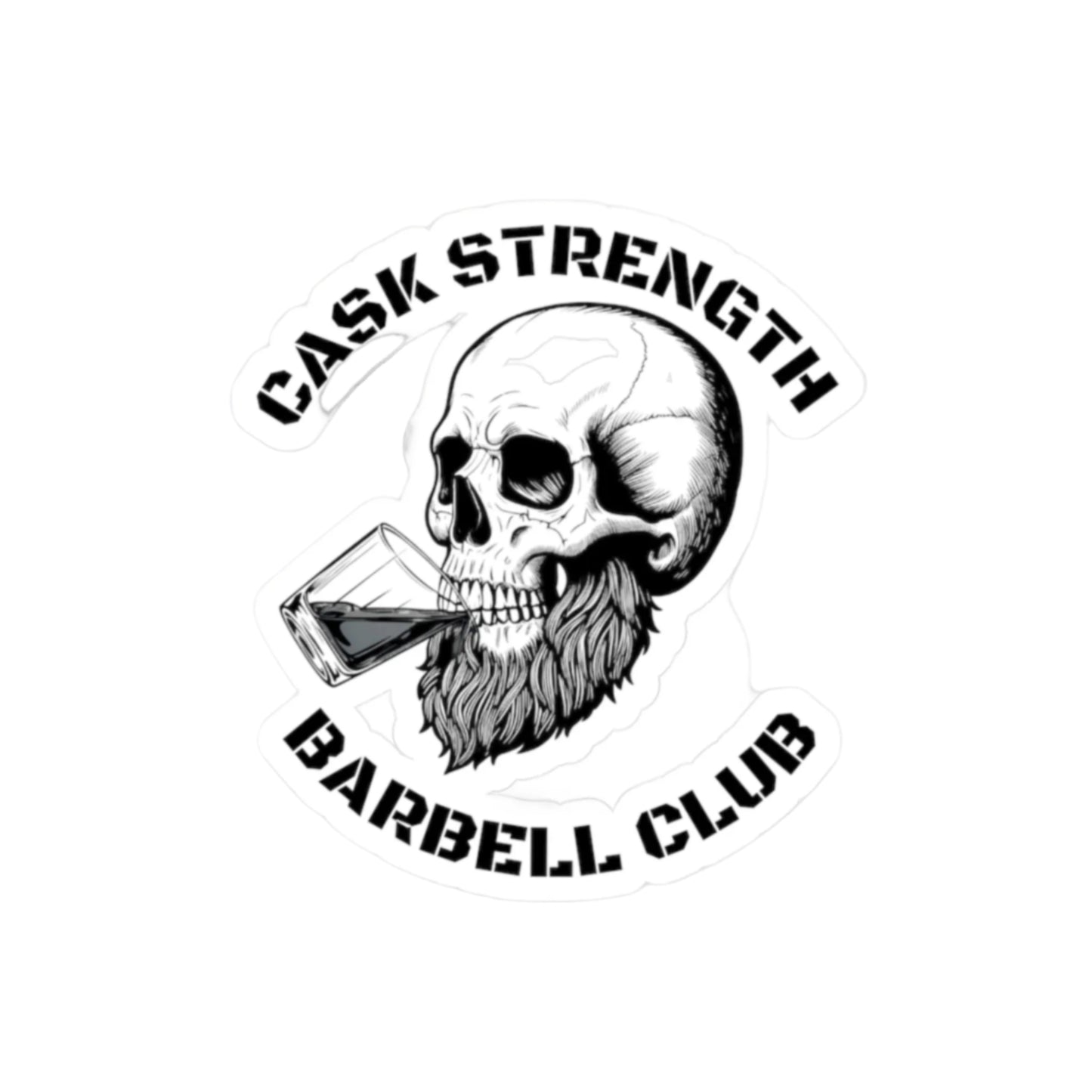 Cask Strength Vinyl Sticker