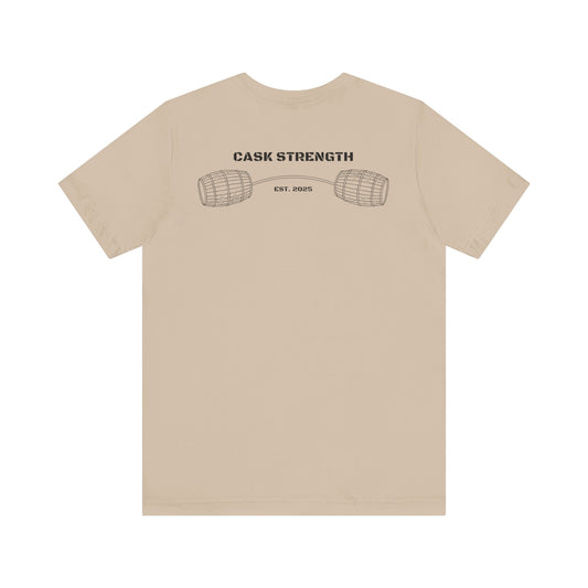 Cask Strength Traditional Tee- Tan